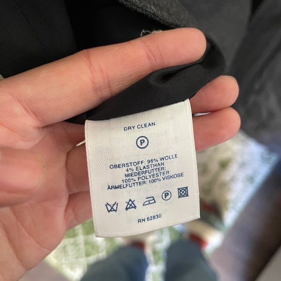 Lands' end Women Double Button Wool Jacket 20W - Picture 3 of 3